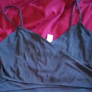 Victoria's Secret Black Ribbed Top